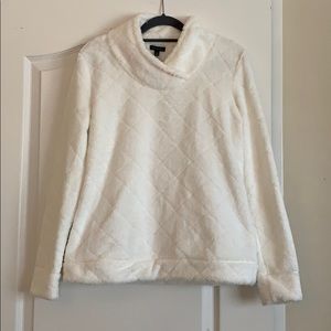 Talbots mock neck lounge sweater